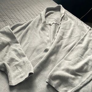 Beautiful light gray cardigan